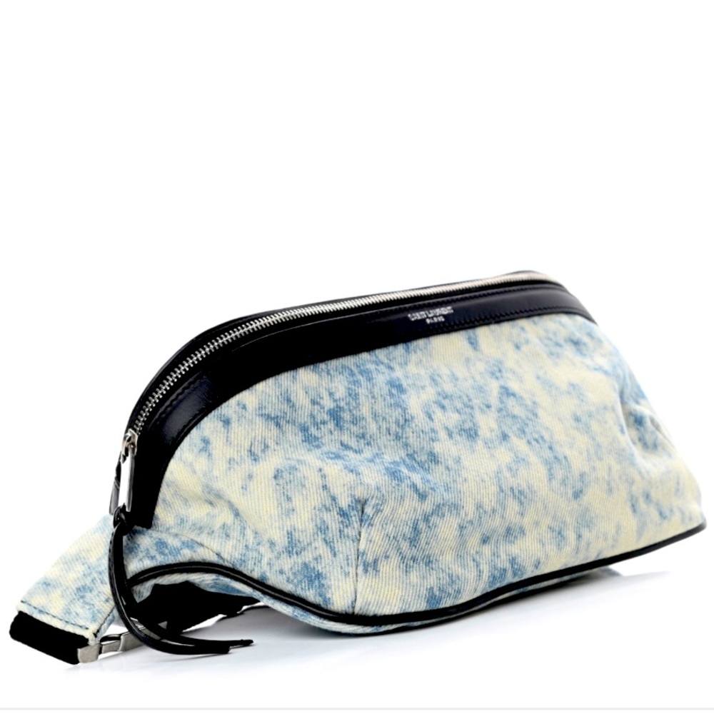 Saint Laurent Denim Fanny pack
